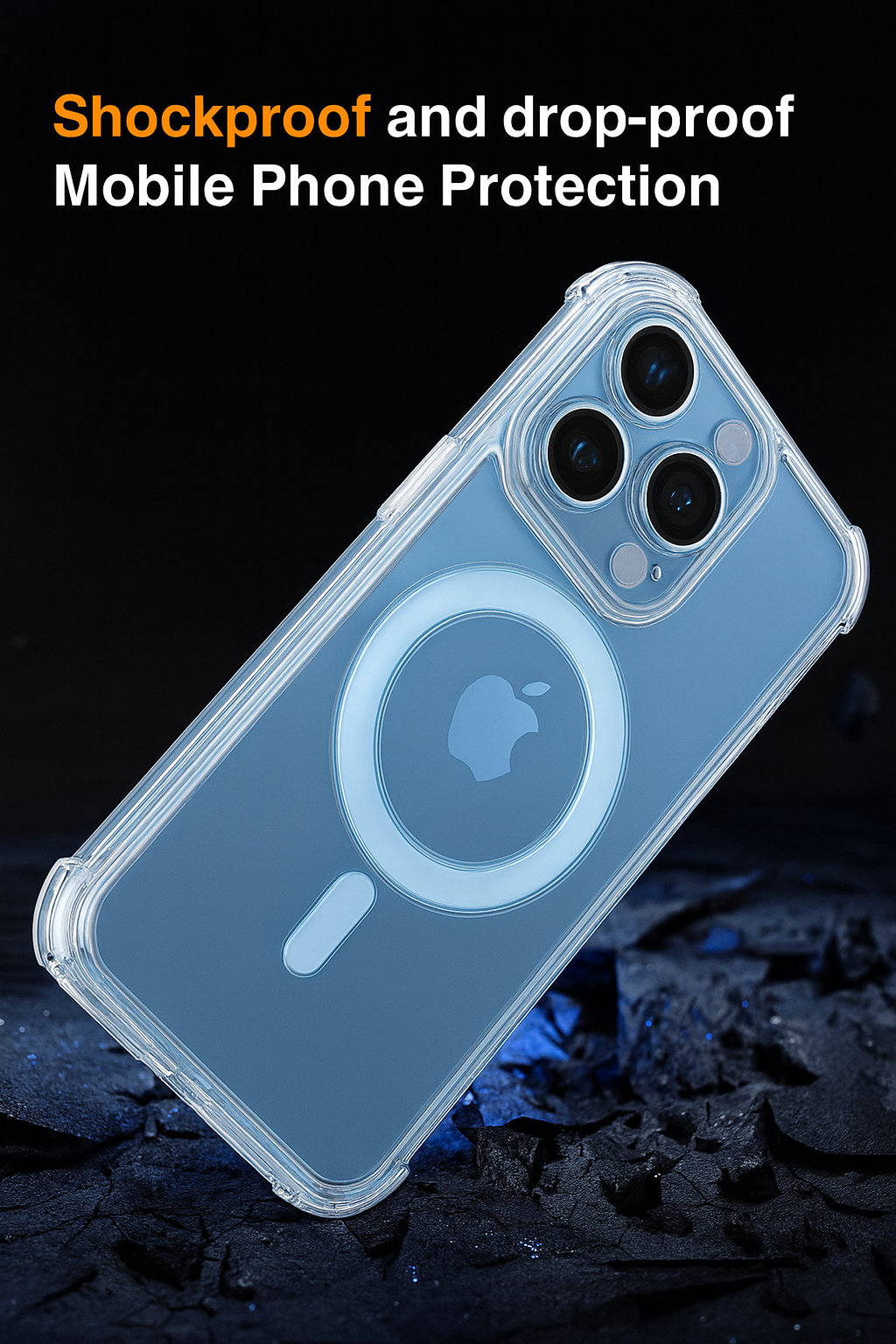 iPhone 16 Pro - Clear Shockproof Mag