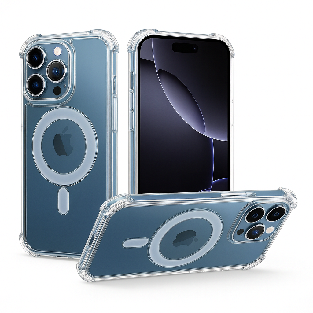 iPhone 16 Pro - Clear Shockproof Mag