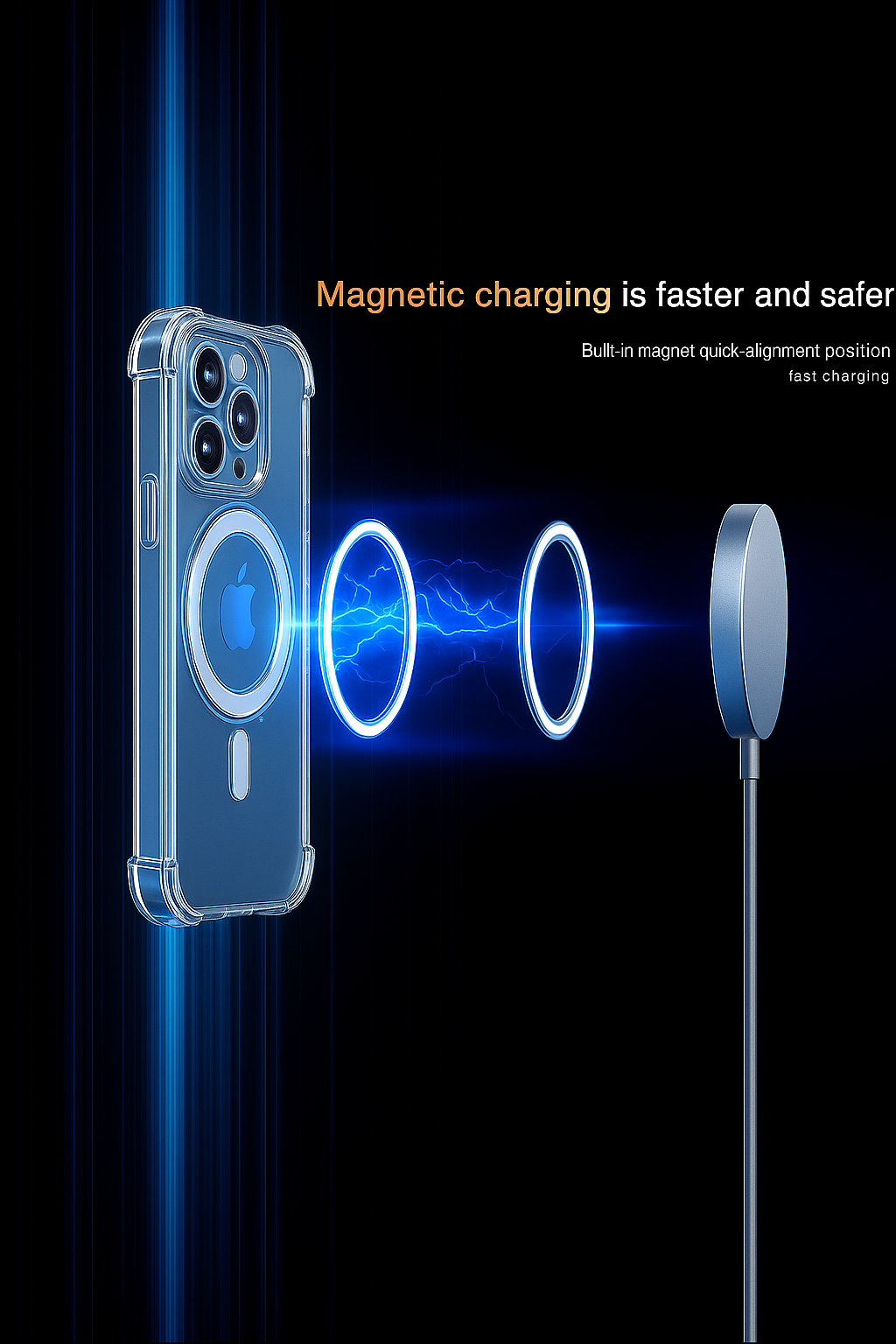 iPhone 16 Pro - Clear Shockproof Mag