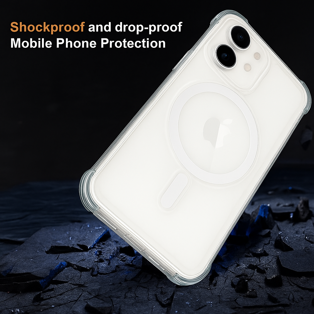 iPhone 16 - Clear Shockproof Mag