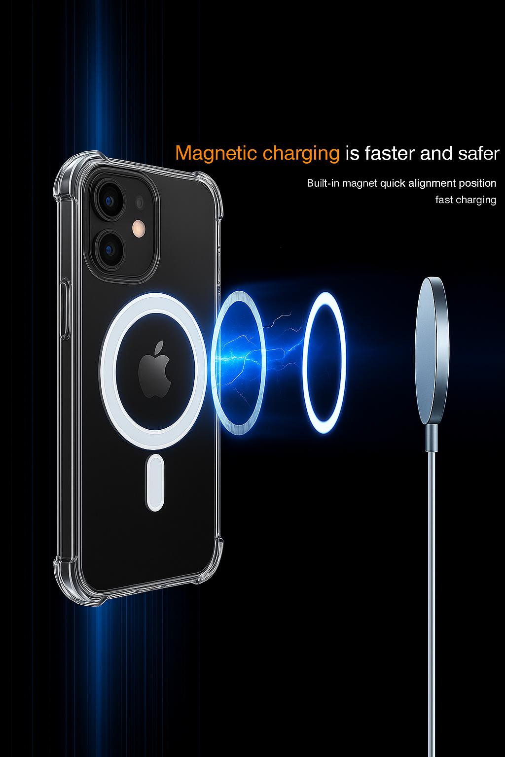 iPhone 11 - Clear Shockproof Mag