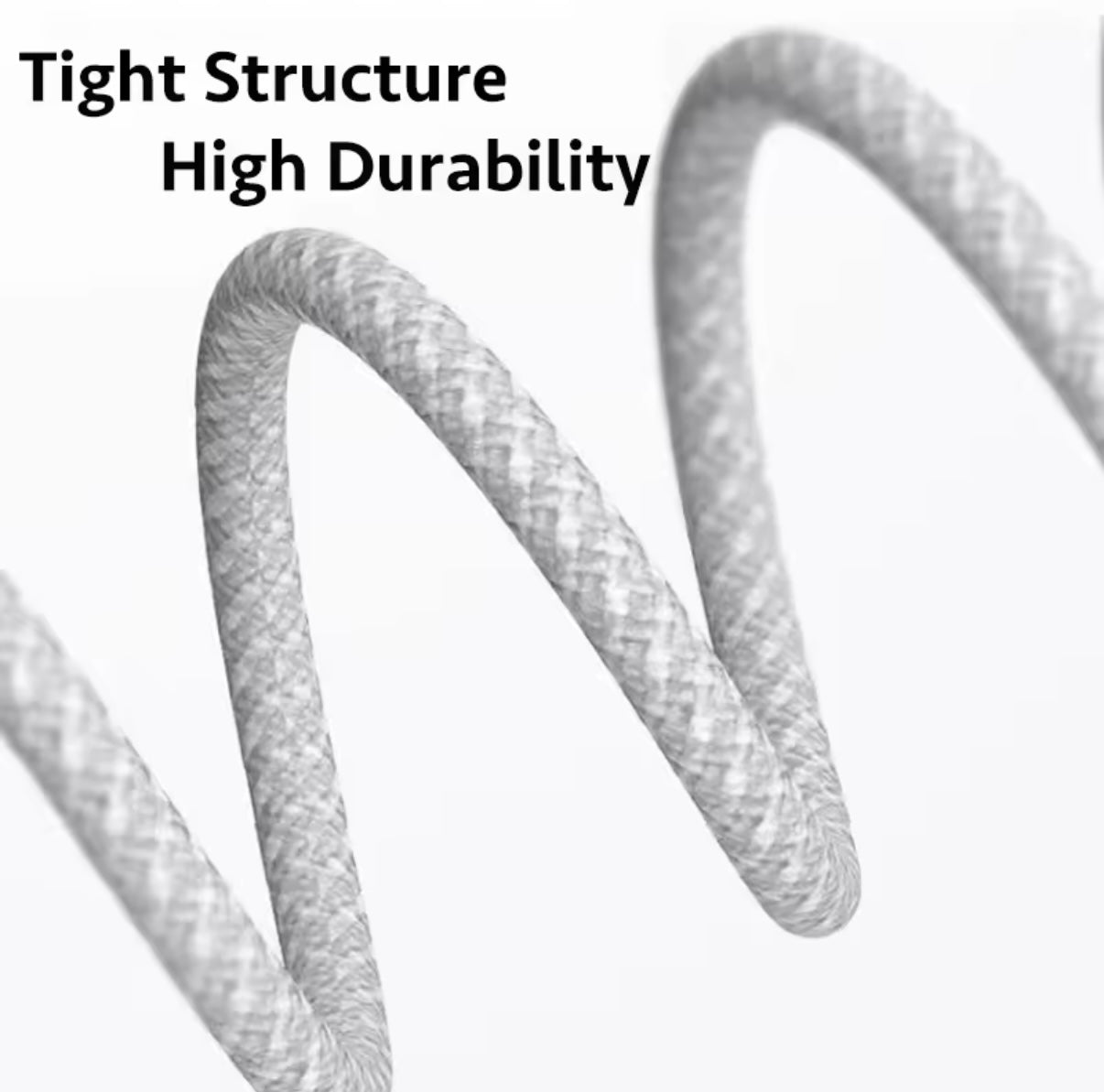 2 Pack 60W USB C Braided Charging Cable